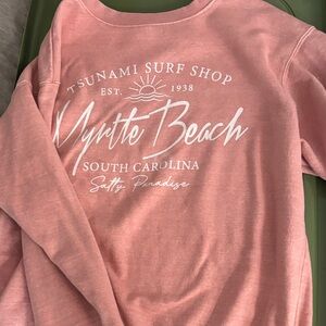Pink Myrtle Beach Sweatshirt